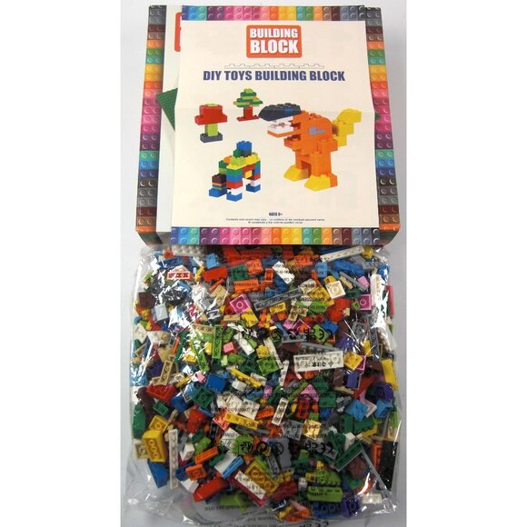 1500 Pieces Building Bricks, Classic Bulk Small Blocks, Classic Bricks Set - Picture 6 of 8